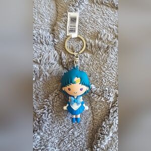 New Sailor Moon Sailor Mercury Clip Blind Bag Keychain